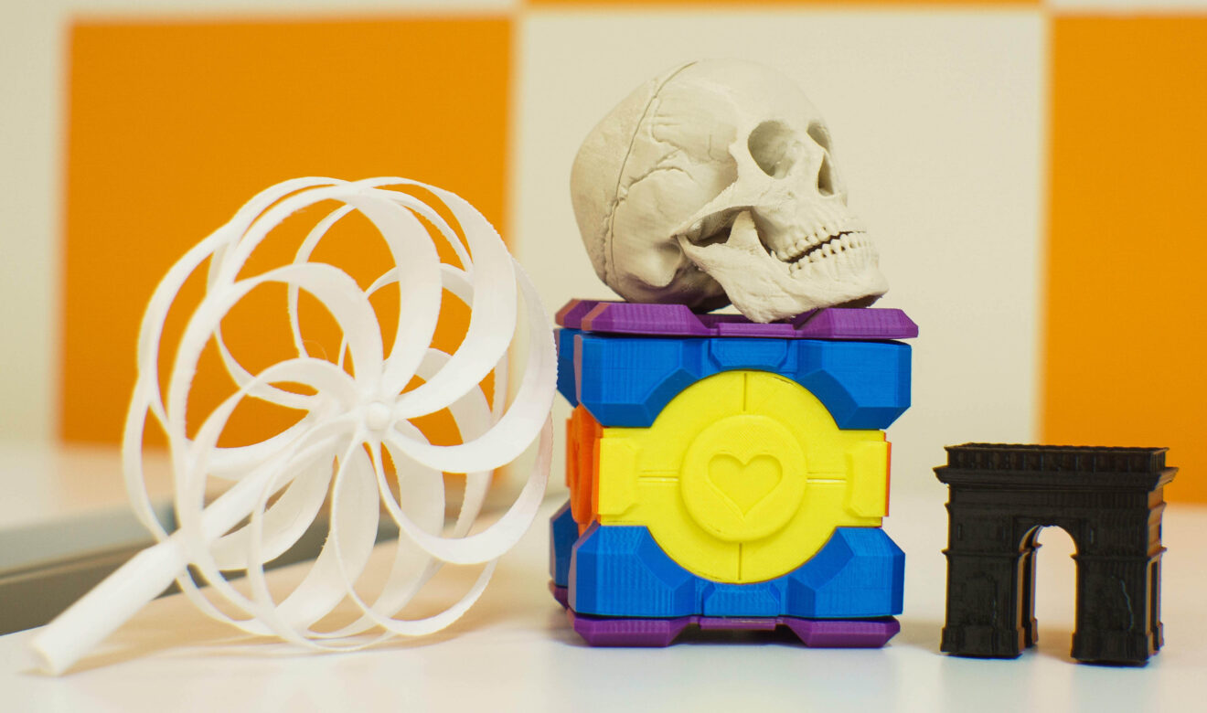 Image of 3D printed objects